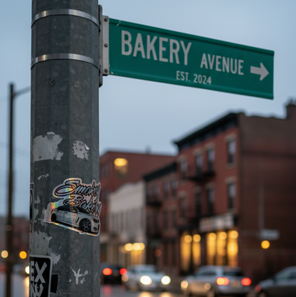 Smokey Bakery Chevy SS Holographic Decal