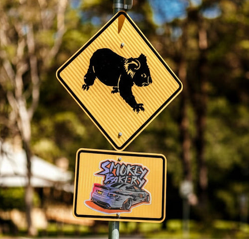 Smokey Bakery GTO Holographic Decal