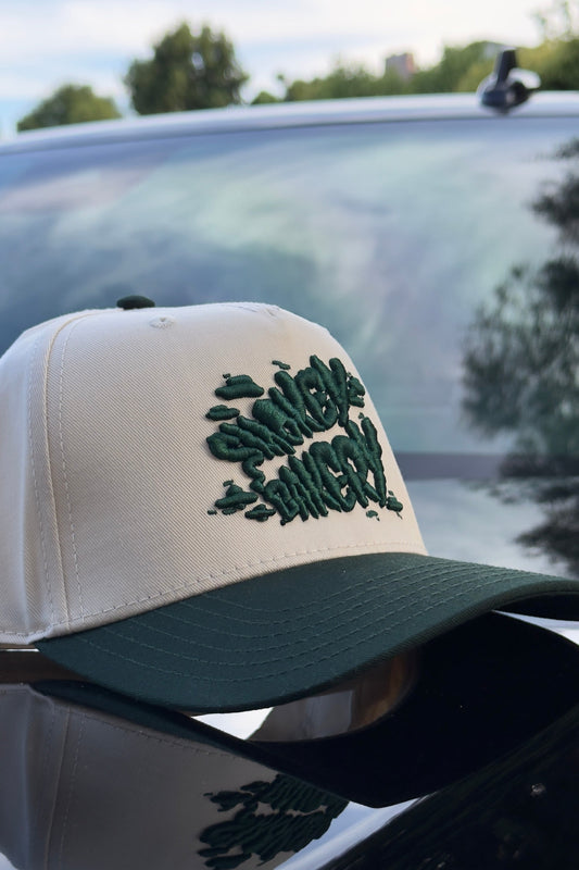 SmokeyBakery Green/Natural Hat