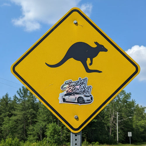 Smokey Bakery Chevy SS Holographic Decal